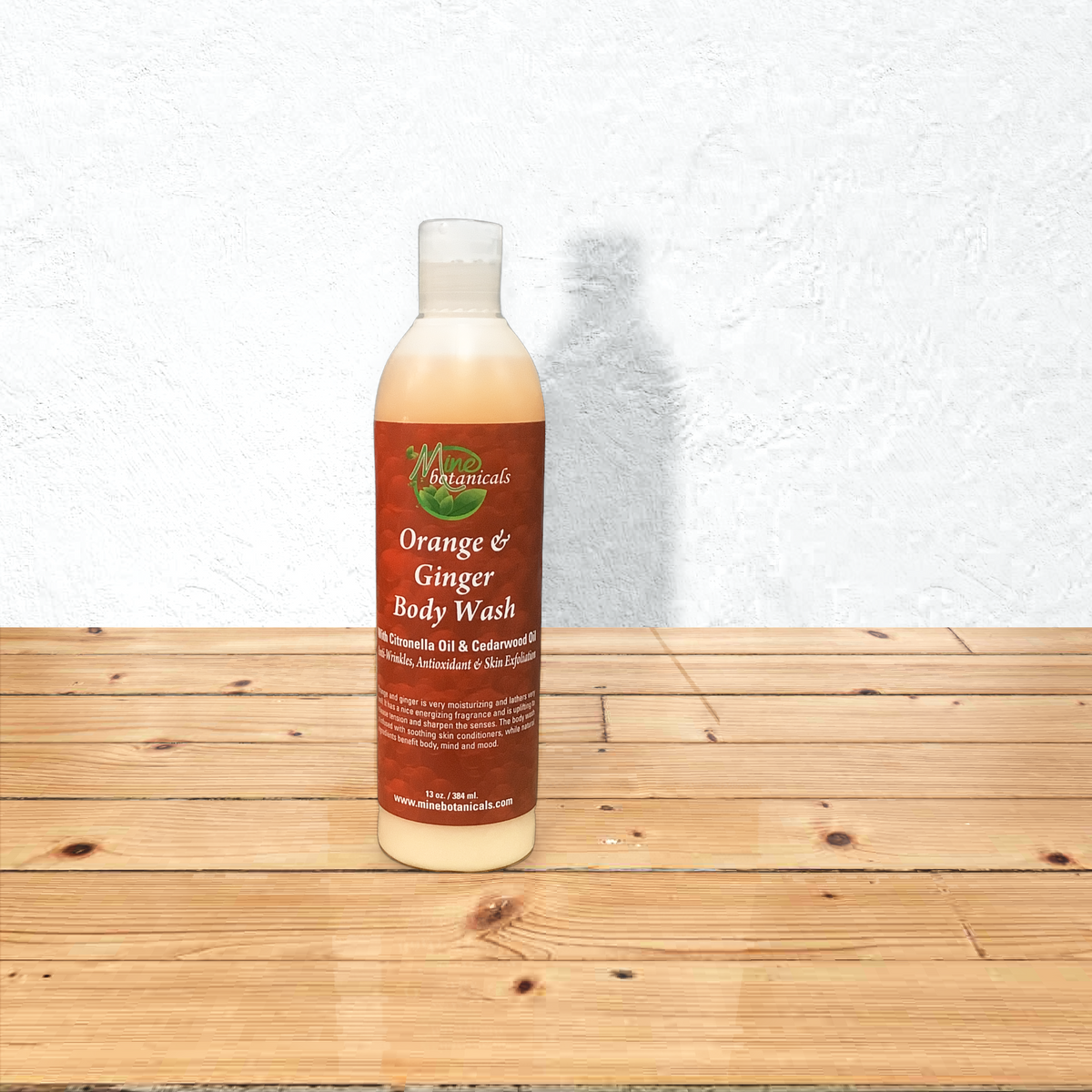 ORGANIC ORANGE & GINGER BODY WASH Kulcha Kernel