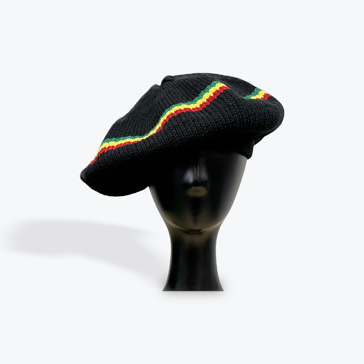 Wooven Beret Tam (Rasta /Red Black Green) -Medium Size – Kulcha Kernel Wooven Beret Tam (Rasta /Red Black Green) -Medium Size – Kulcha Kernel
