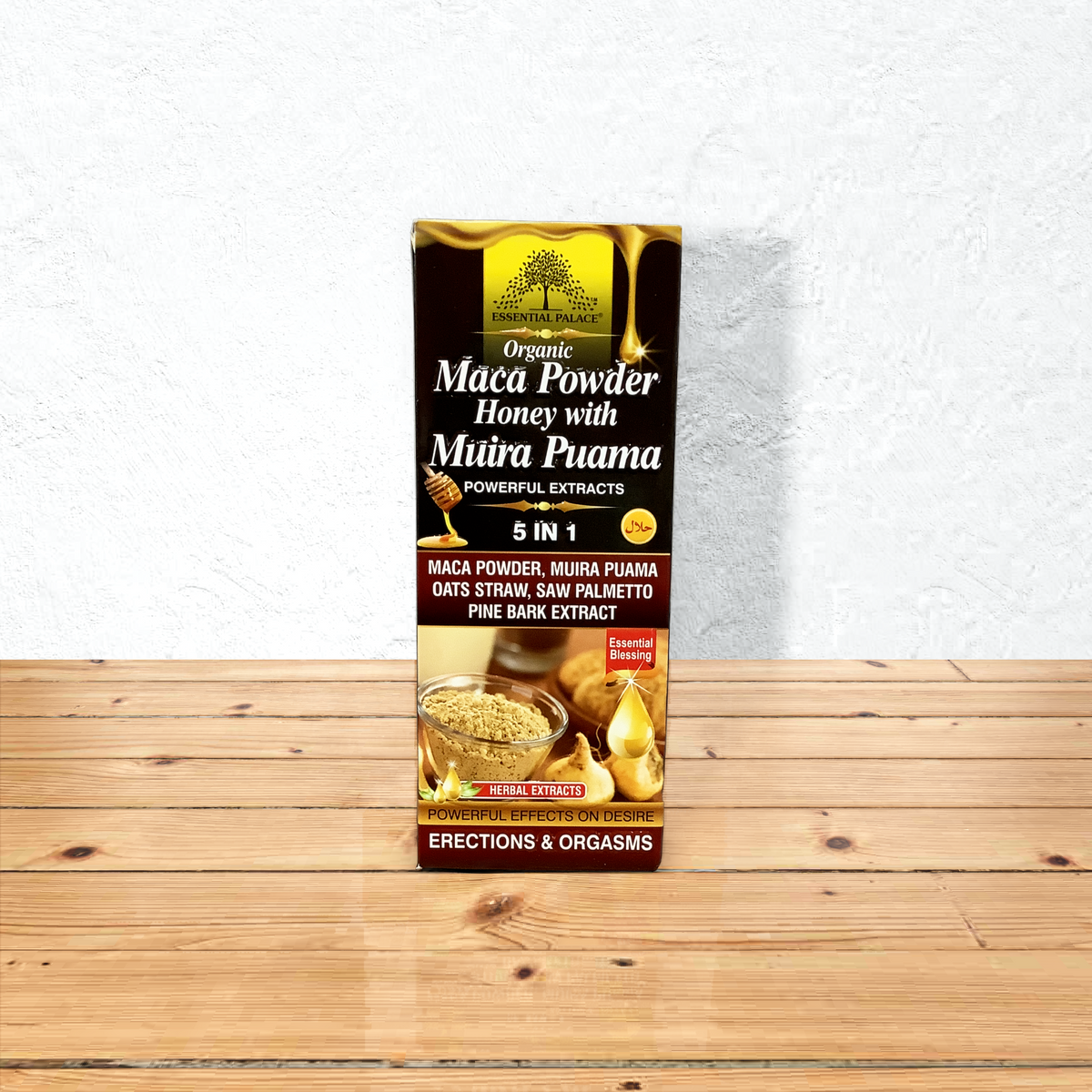 Organic Maca Powder Honey W/ Muira Puama Kulcha Kernel