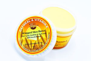 Organic Oatmeal & Vitamin E Whipped Butter ( 8 Oz ) - Kulcha Kernel