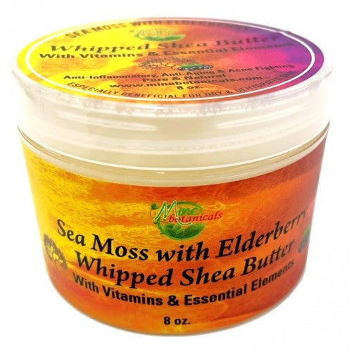 Organic Sea Moss with Elderberry Whipped Butter ( 8 Oz ) Kulcha Kernel