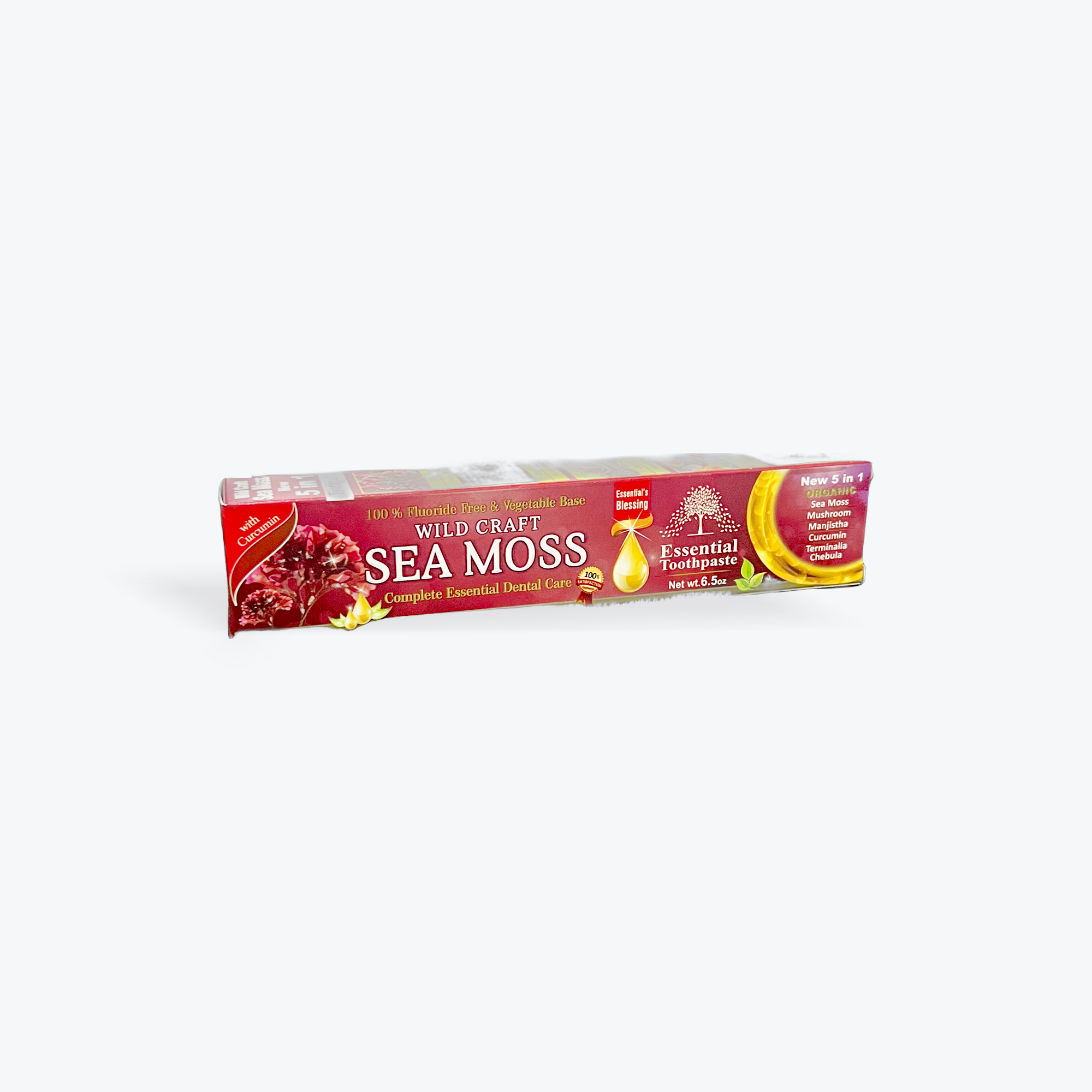 100% Fluoride Free Sea Moss 5-in-1 Toothpaste