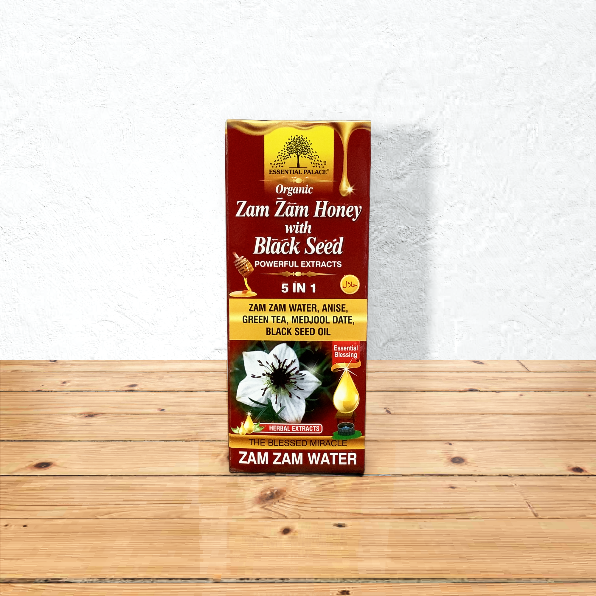 Organic Zam Zam Honey W/ Black Seed