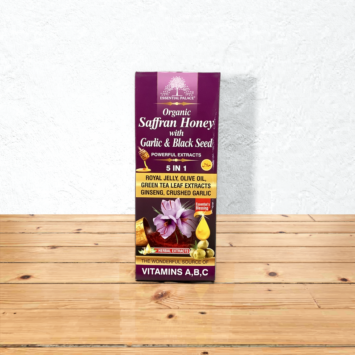 Organic Saffron Honey W/ Garlic & Black Seed – Kulcha Kernel