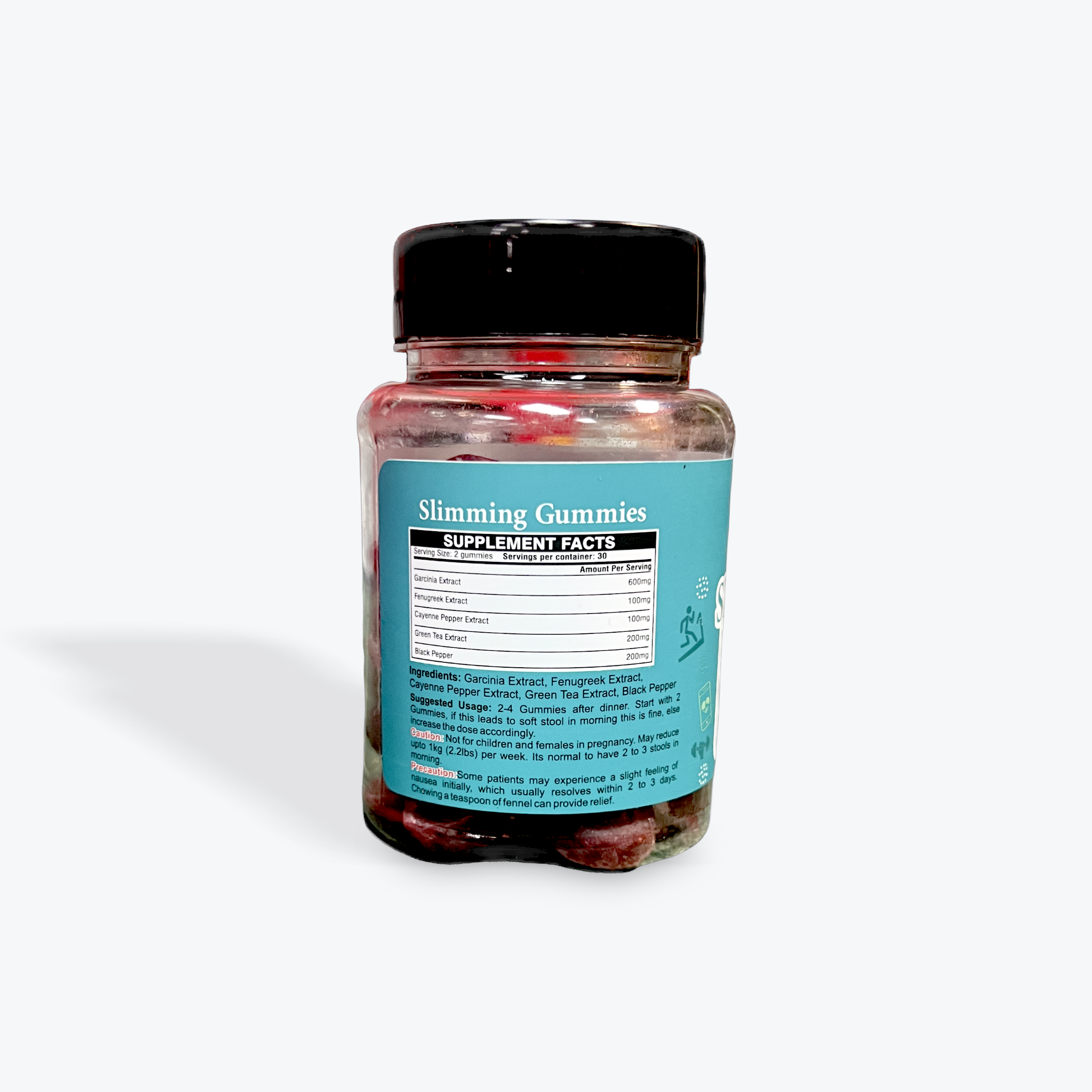 The Slimming Gummies – 60 Vegan & Gluten Free Gummies