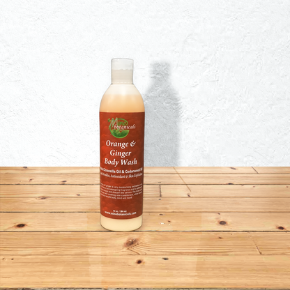 ORGANIC ORANGE & GINGER BODY WASH - Kulcha Kernel