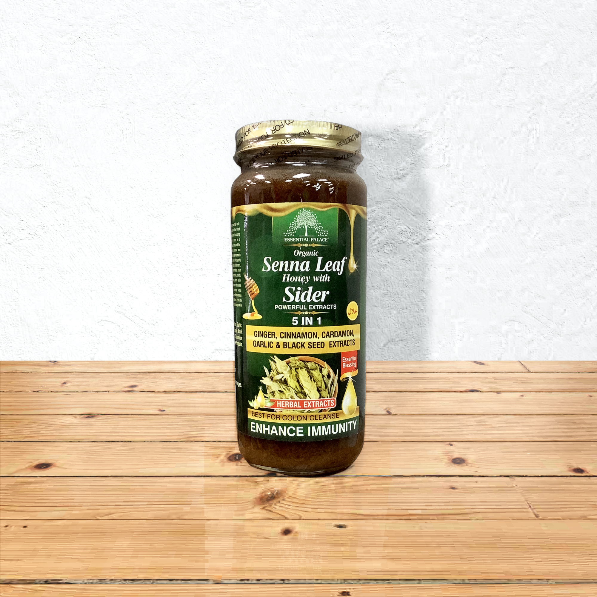Organic Senna Leaf Honey W/ Sider