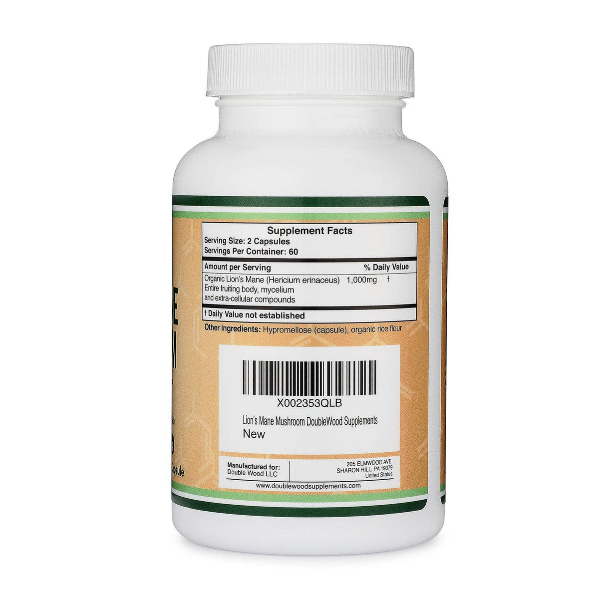 Lion's Mane Mushroom Capsules - Kulcha Kernel