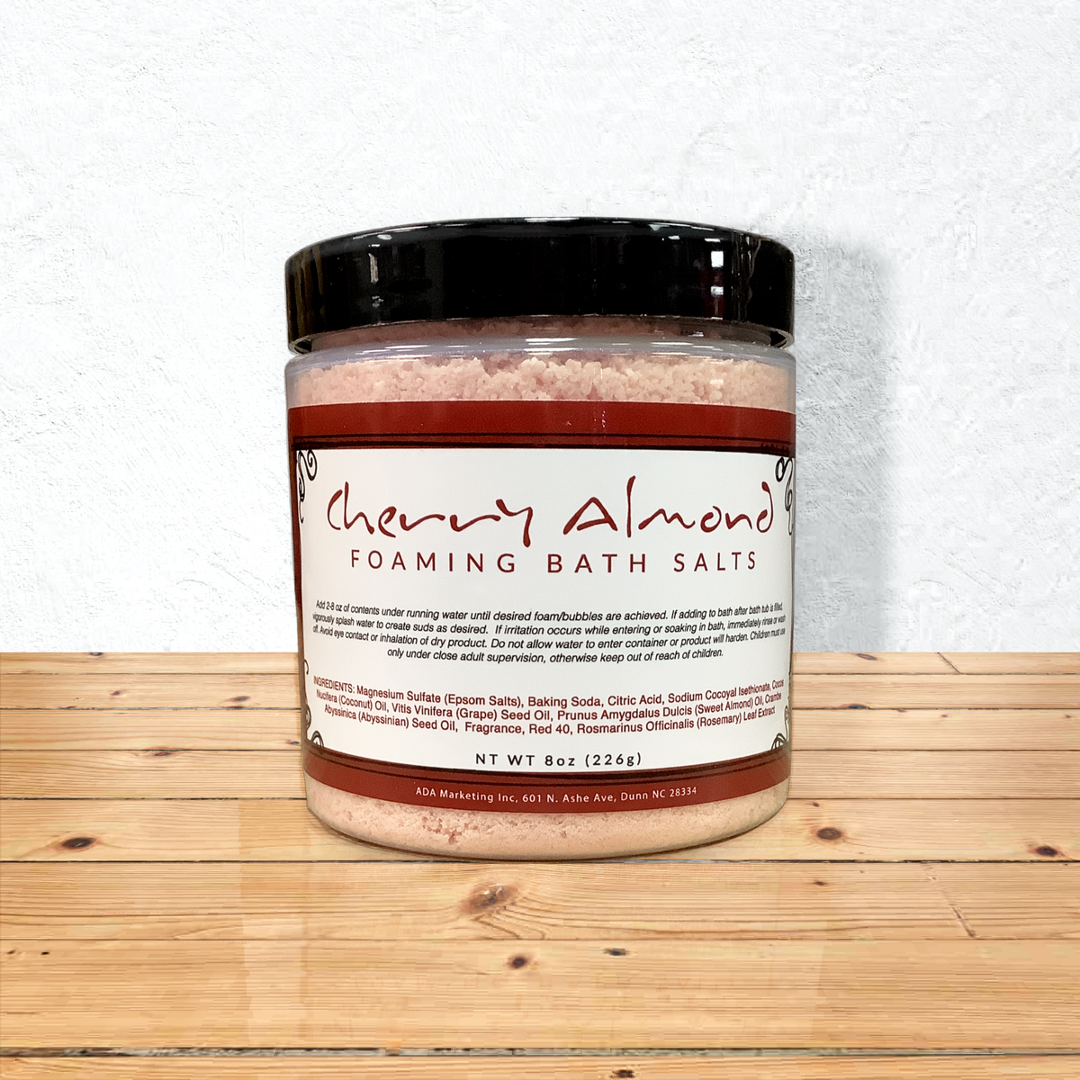 ORGANIC CHERRY ALMOND FOAMING BATH SALTS - Kulcha Kernel