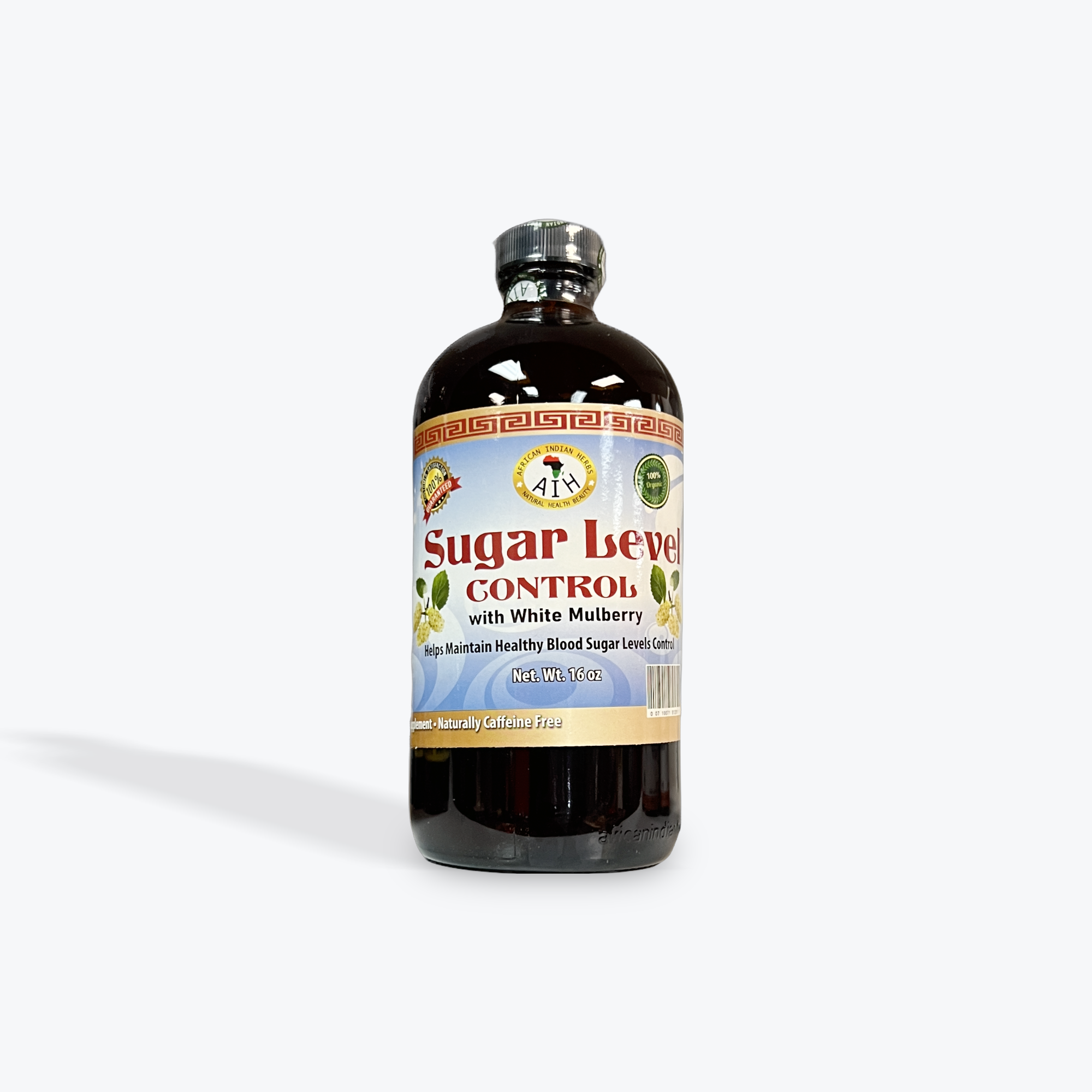 ORGANIC SUGAR LEVEL CONTROL TONIC- 16 Oz