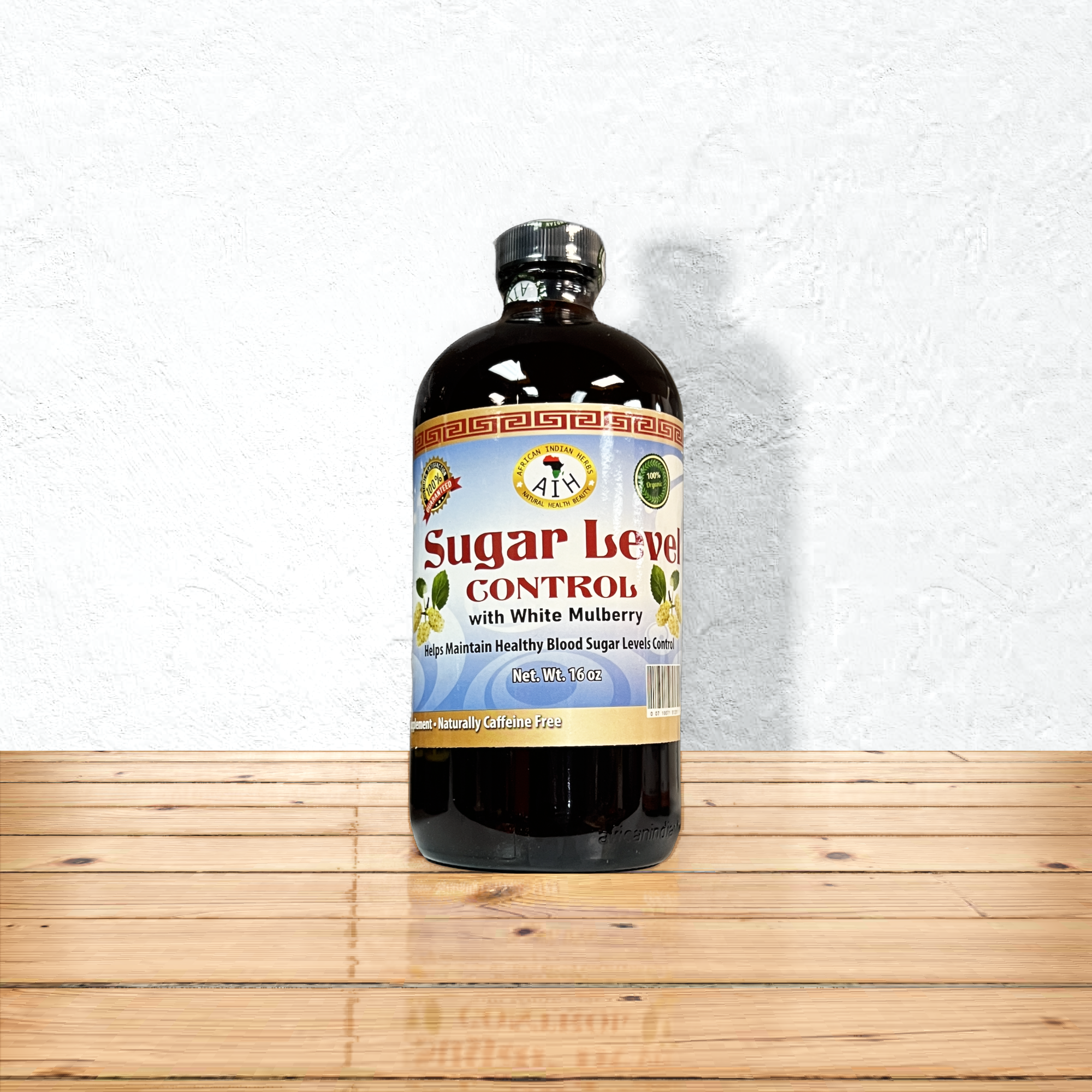 ORGANIC SUGAR LEVEL CONTROL TONIC- 16 Oz