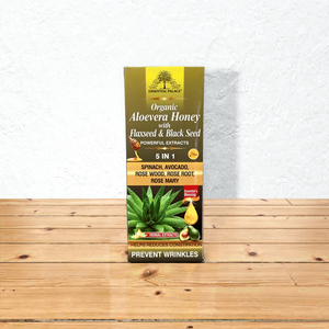 Organic Aloe Vera Honey W/ Flaxseed & Black Seed