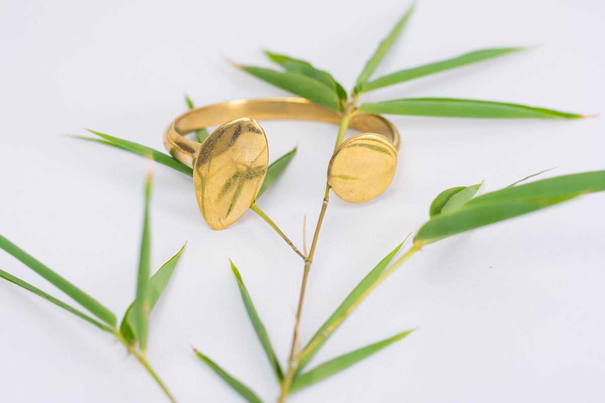 HANDCRAFTED ADJUSTABLE BRASS BRACELET / CUFF BRACELET - MADE IN KENYA ...
