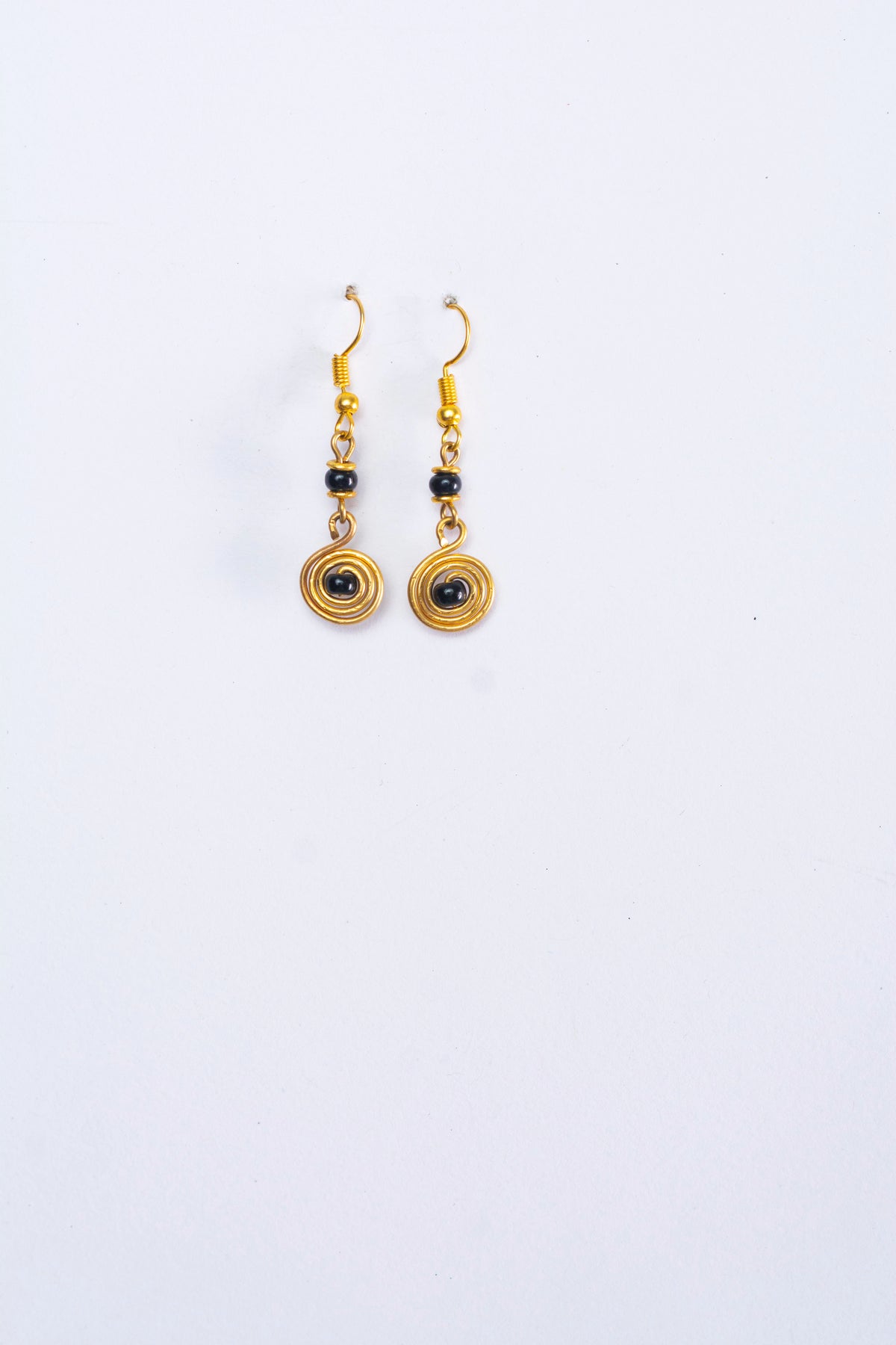 HANDMADE BRASS & BEADS EARRINGS- MADE IN KENYA - Kulcha Kernel