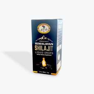 GOLDEN HIMALAYAN SHILAJIT LIQUID DROPS 1 Oz.