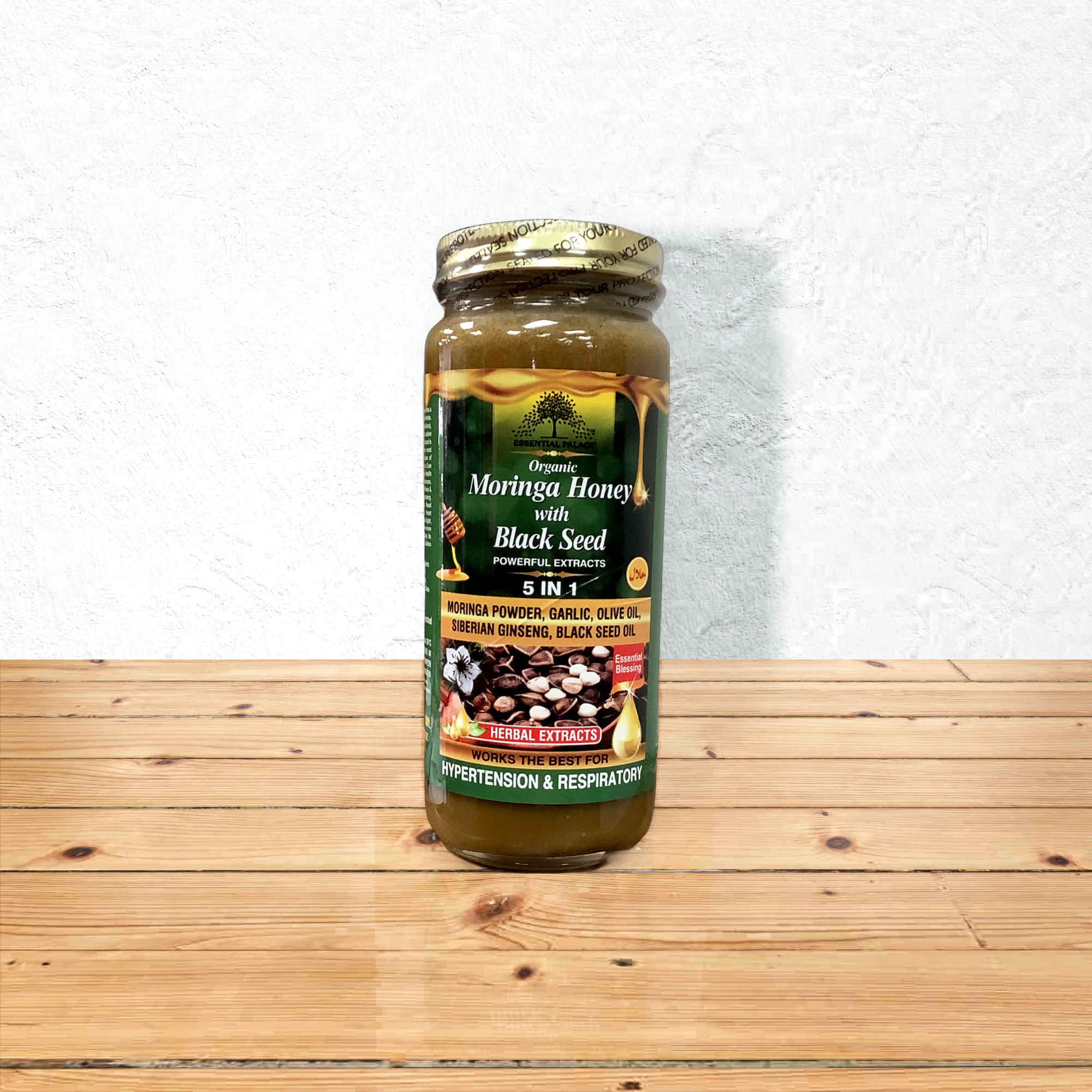 Organic Moringa Honey W/ Black Seed