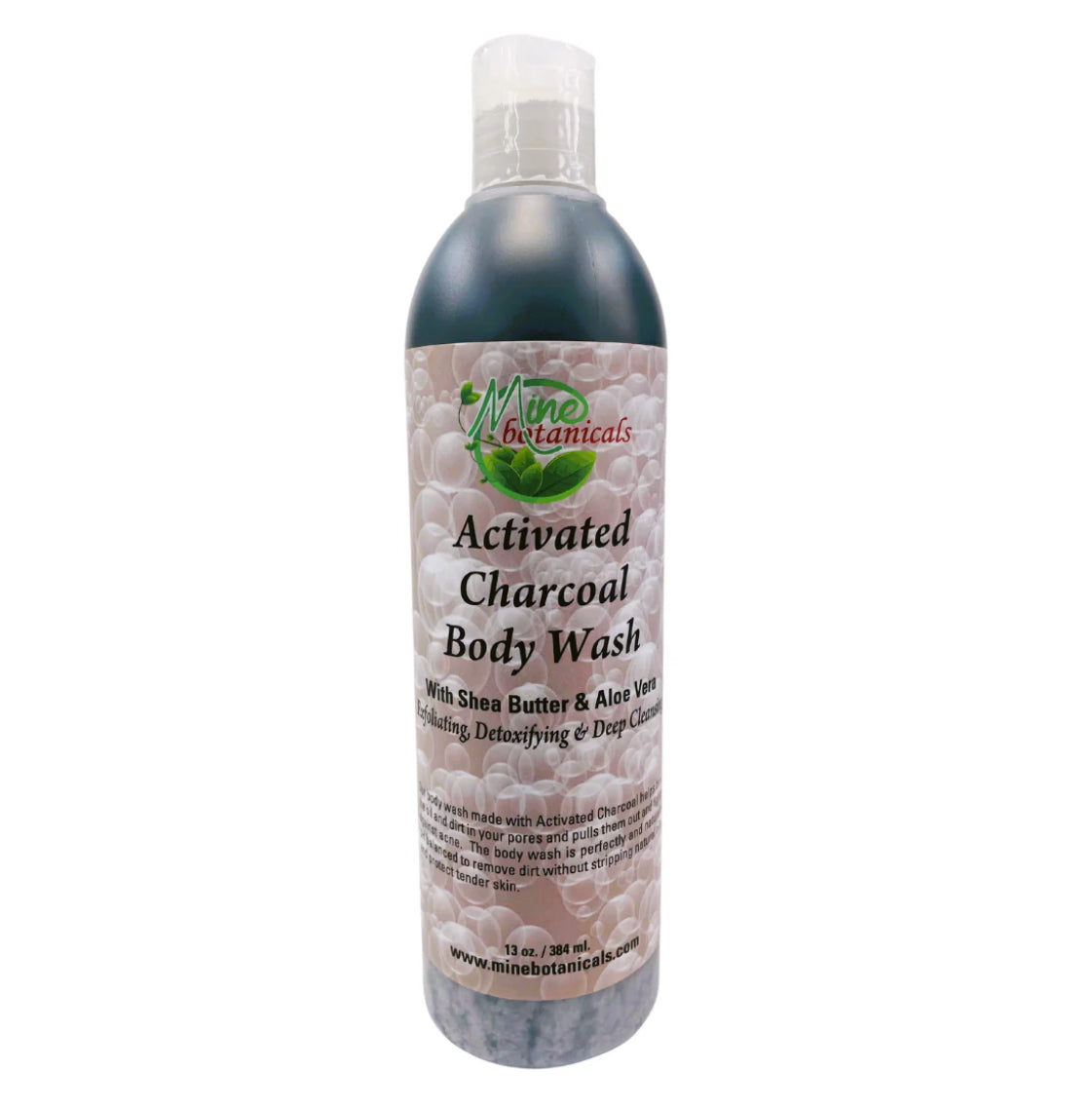 ORGANIC ACTIVATED CHARCOAL BODY WASH - Kulcha Kernel