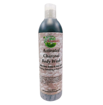 ORGANIC ACTIVATED CHARCOAL BODY WASH - Kulcha Kernel