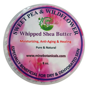 Organic Sweet Pea & Wildflower Whipped Butter ( 8 Oz )
