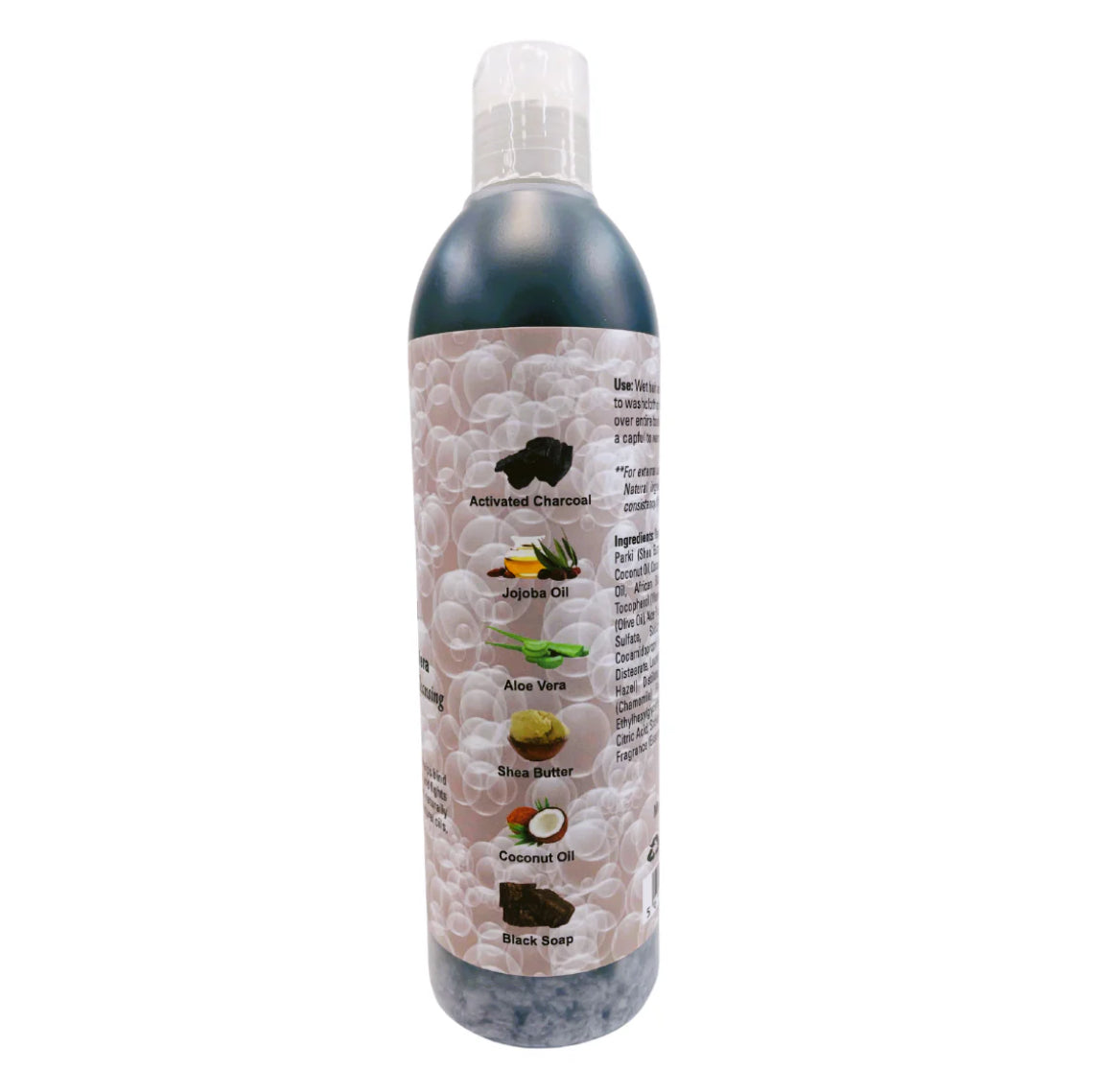 ORGANIC ACTIVATED CHARCOAL BODY WASH - Kulcha Kernel