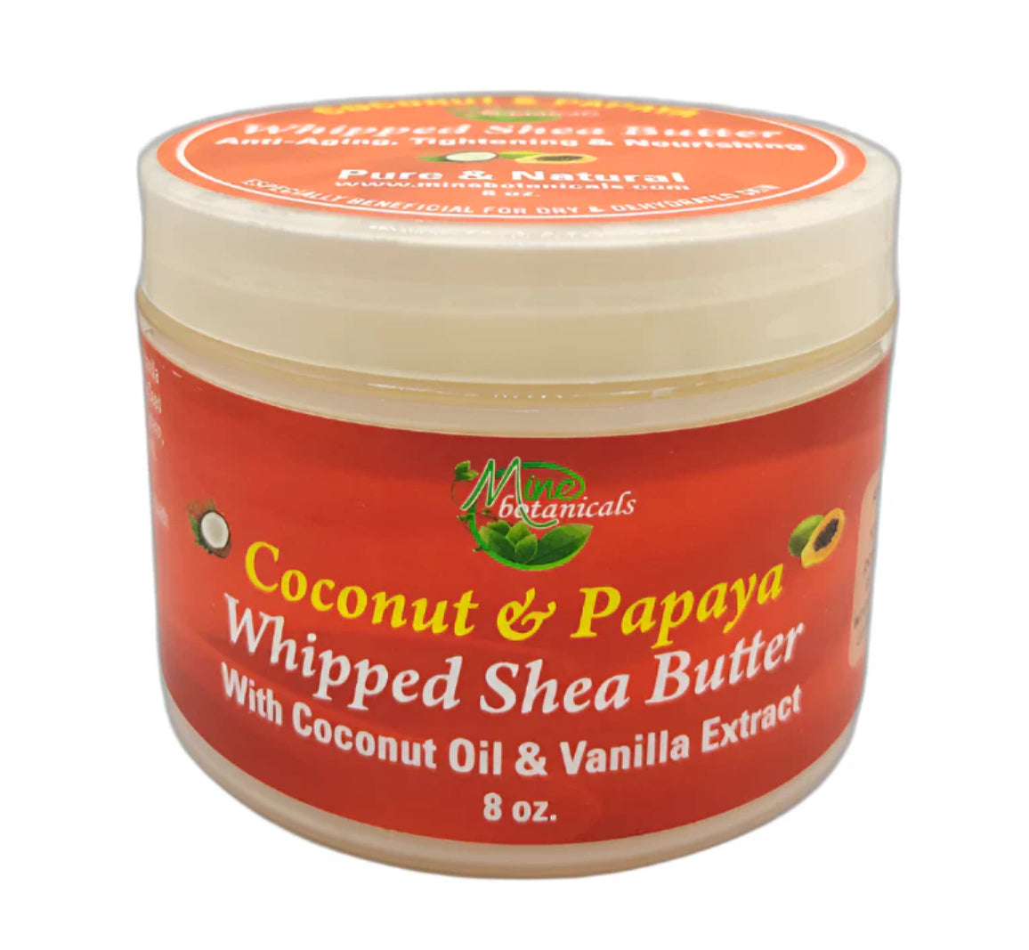 Organic Coconut Papaya Whipped Butter ( 8 Oz )