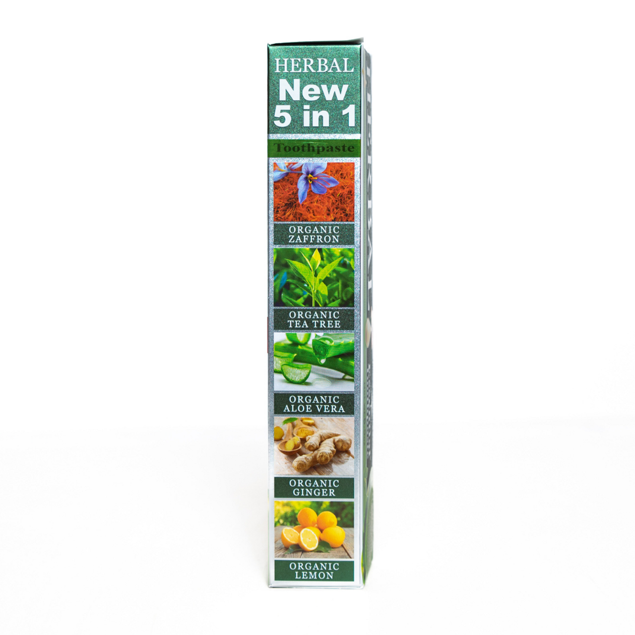 100% Fluoride Free Herbal 5-in-1 Toothpaste