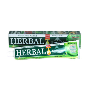 100% Fluoride Free Herbal 5-in-1 Toothpaste