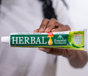 100% Fluoride Free Herbal 5-in-1 Toothpaste