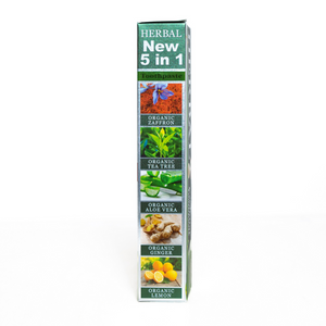 100% Fluoride Free Herbal 5-in-1 Toothpaste