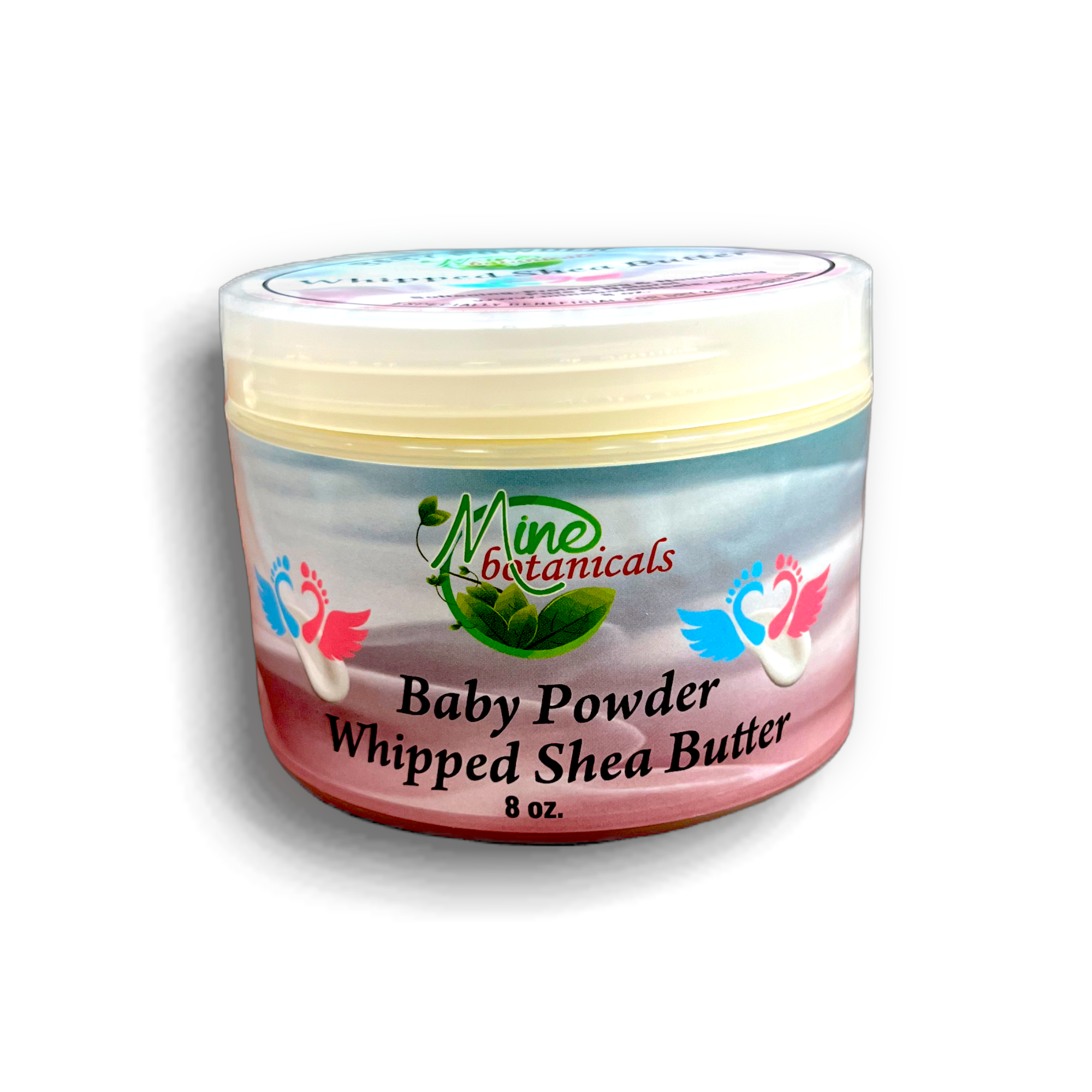 Organic Baby Powder Whipped Butter ( 8 Oz )