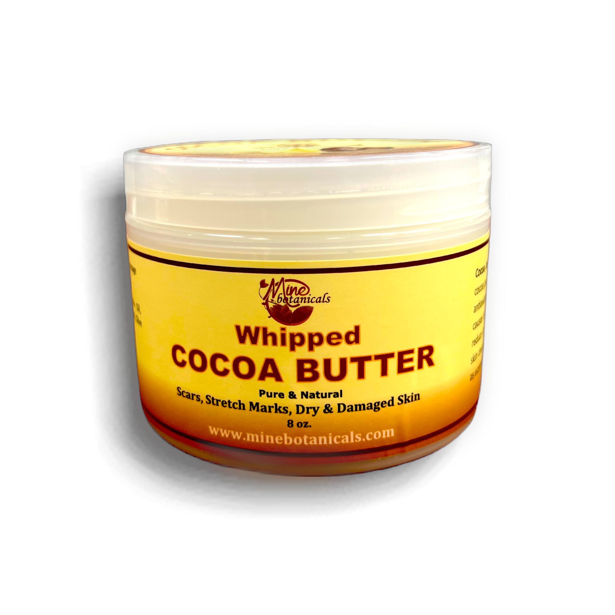 Organic Cocoa Butter Whipped Butter ( 8 Oz )