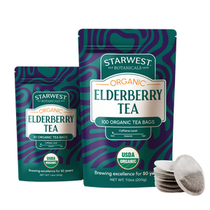 Organic Elderberry tea bags (20 count )