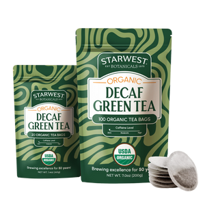 Organic Decaf Green tea (20 Tea Bags count )