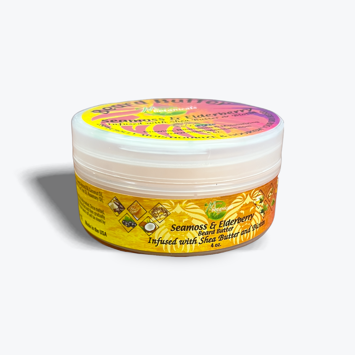 Organic Seamoss & Elderberry Beard Butter - Kulcha Kernel