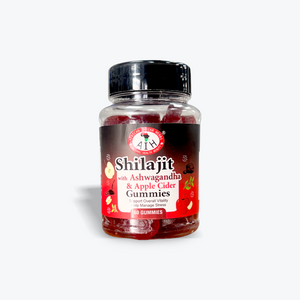 Shilajit with Ashwagandha & Apple Cider Gummies.
