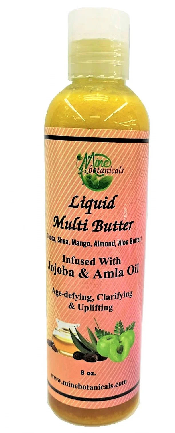 Organic Liquid Multi Butter Shea Butter – 8 oz – Kulcha Kernel