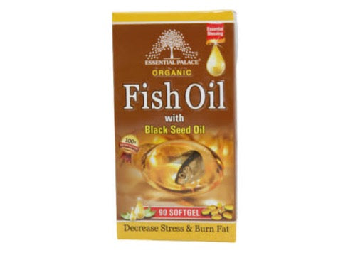 Organic Fish Oils with Black Seed Oil Capsules.