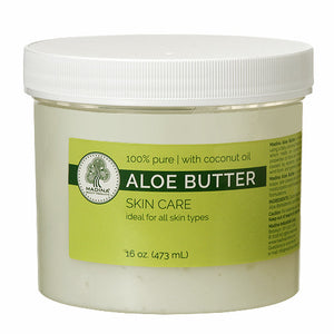 Raw Aloe Butter – With Coconut Oil & Aloe Vera Extract – Hydrating | Soothing | Restorative