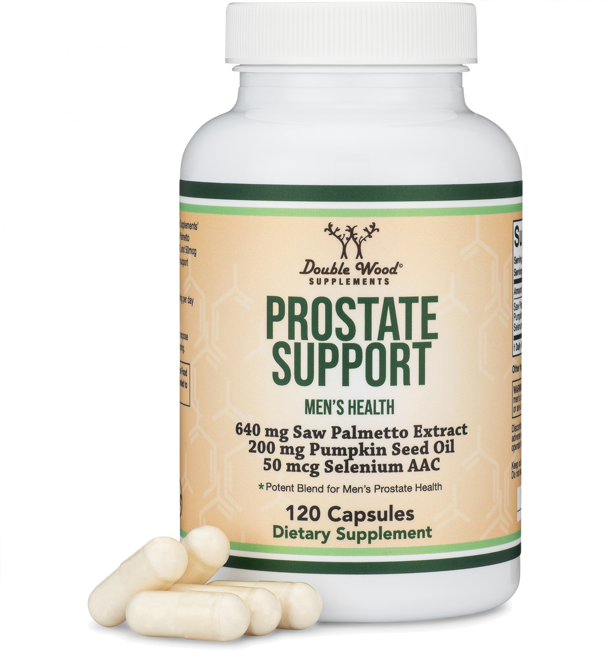 Prostate Support Supplement | 120 CAPSULES - Kulcha Kernel