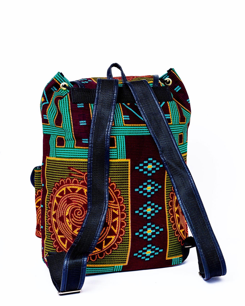 AfroFiesta Ankara Print Monkey Bags Kulcha Kernel