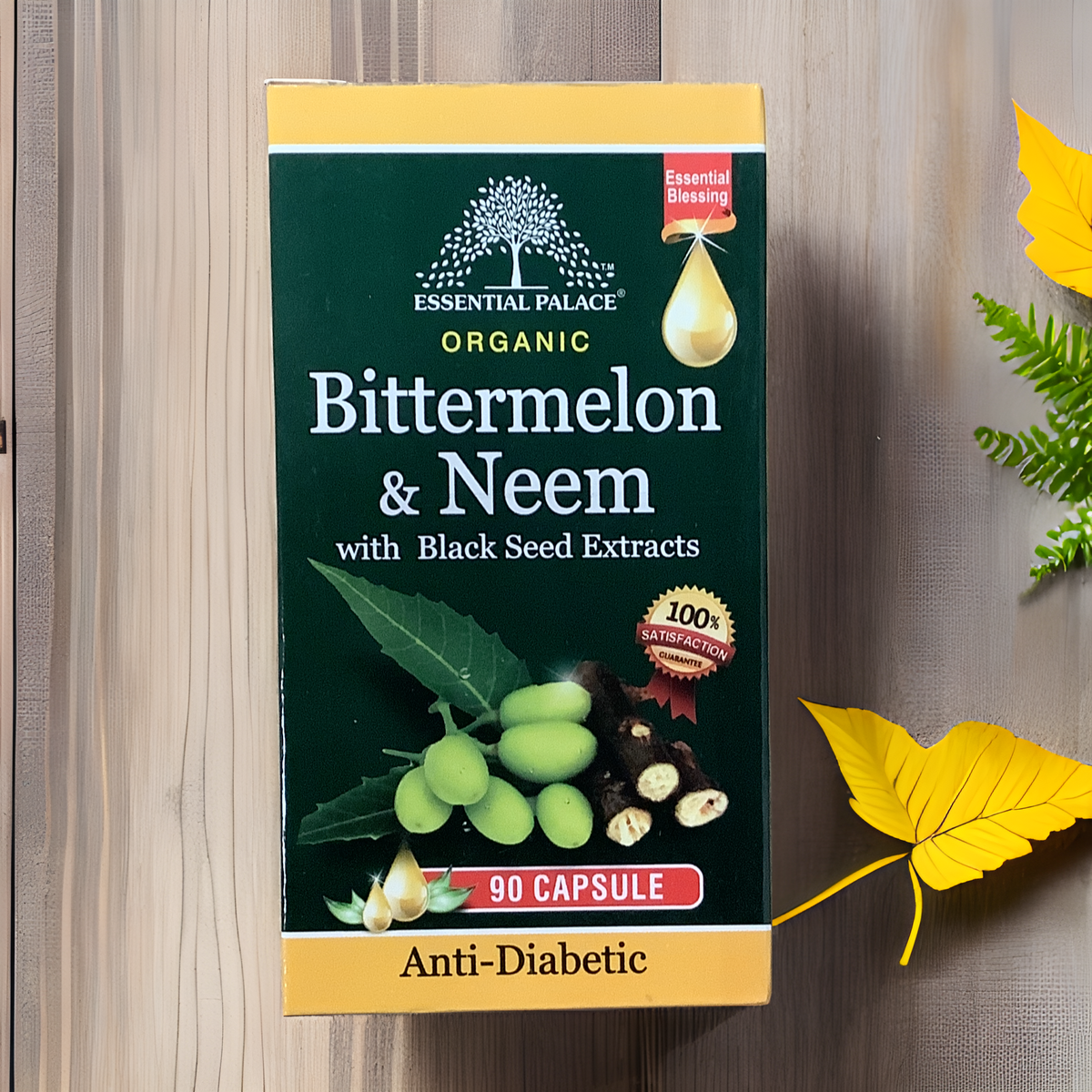 Bitter melon & Neem W/ Black seed Extract Capsules. – Kulcha Kernel