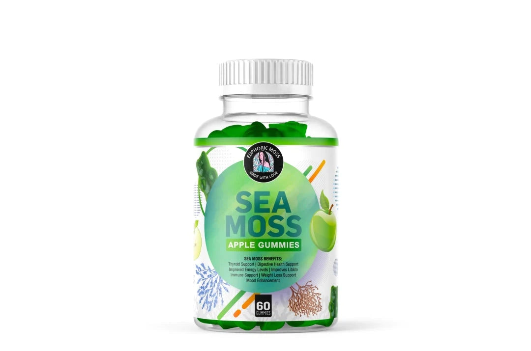 Vegan Sea Moss Apple Gummies. - Kulcha Kernel