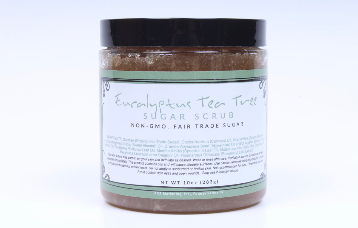 ORGANIC EUCALYPTUS & TEA TREE SUGAR SCRUB - Kulcha Kernel
