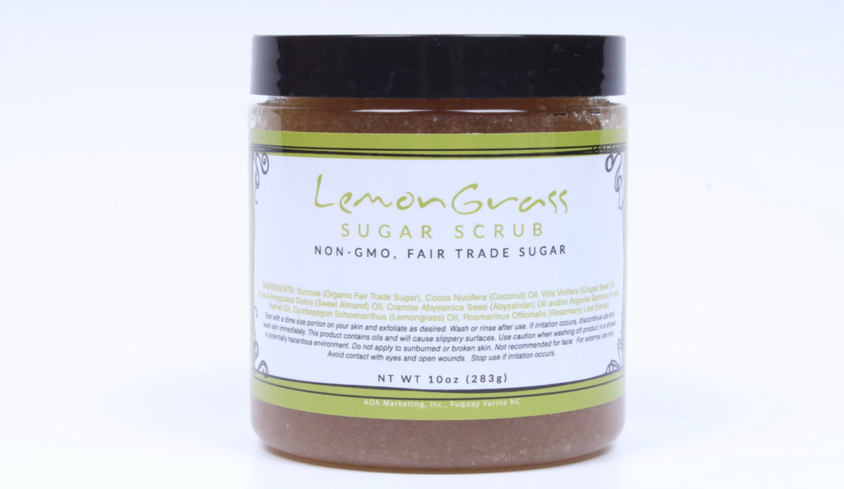 ORGANIC LEMONGRASS SUGAR SCRUB - Kulcha Kernel