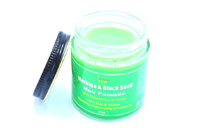 100% Organic Moringa & Black Seed  Hair Pomade with Shea Butter & Honey - Kulcha Kernel