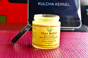 Organic Shea Butter Hair Pomade with Moroccan Argan Oil - Kulcha Kernel