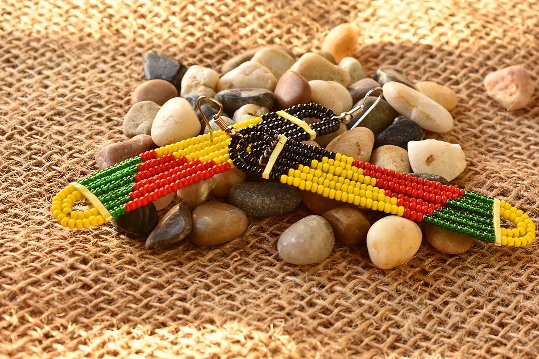 Rasta Earrings - Kulcha Kernel