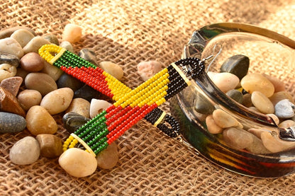 Rasta Earrings - Kulcha Kernel