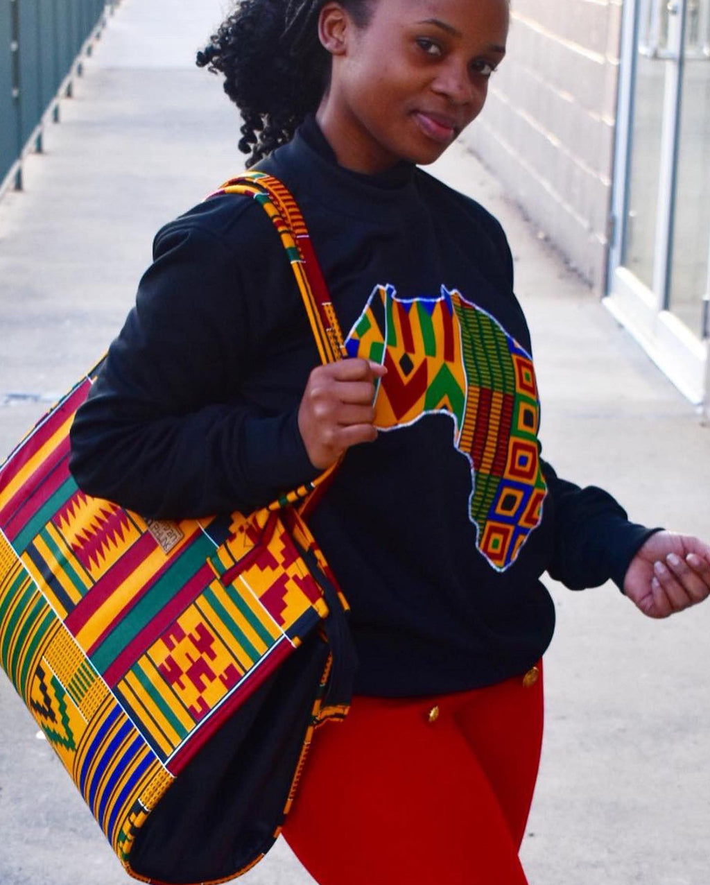 Handmade Ankara tote bags - Kulcha Kernel