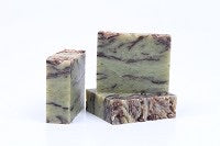 Mint Chocolate Swirl Handmade Soap 4 Oz ( VEGAN) - Kulcha Kernel